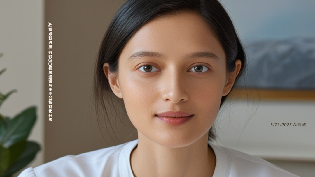 5/23/2025 AI速遞 | AI技術(shù)新進(jìn)展：谷歌3D視頻通話與多平臺(tái)智能化升級(jí)